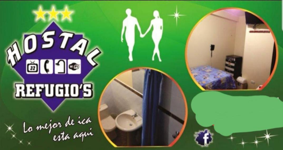 איקה Hostal Refugio'S מראה חיצוני תמונה